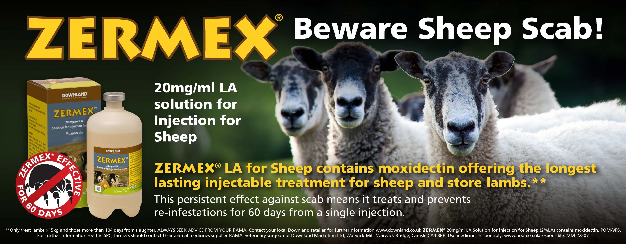 Zermex for sheep